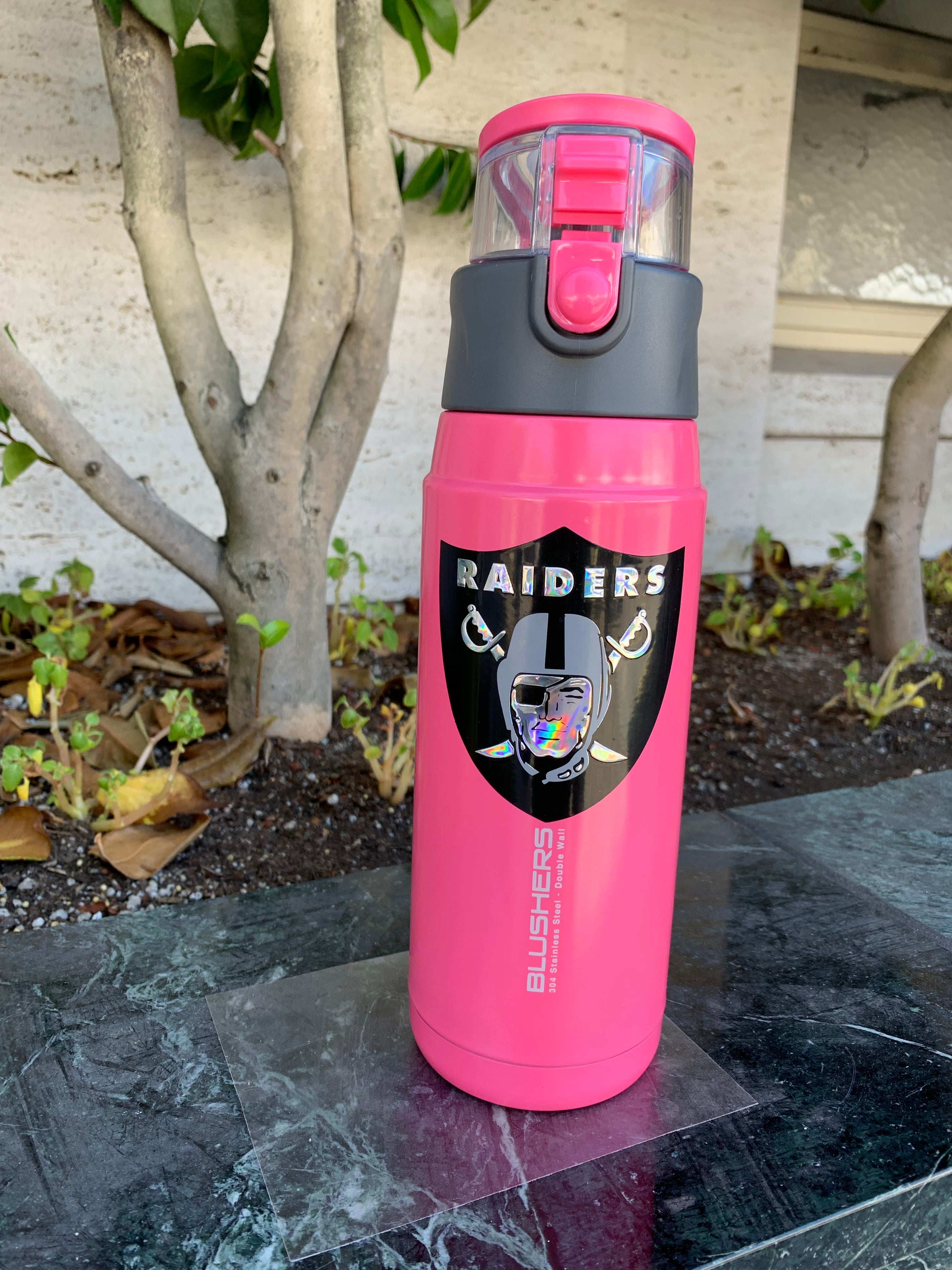 3" Weather Proof Sports Decal for Blushers Travel Mug